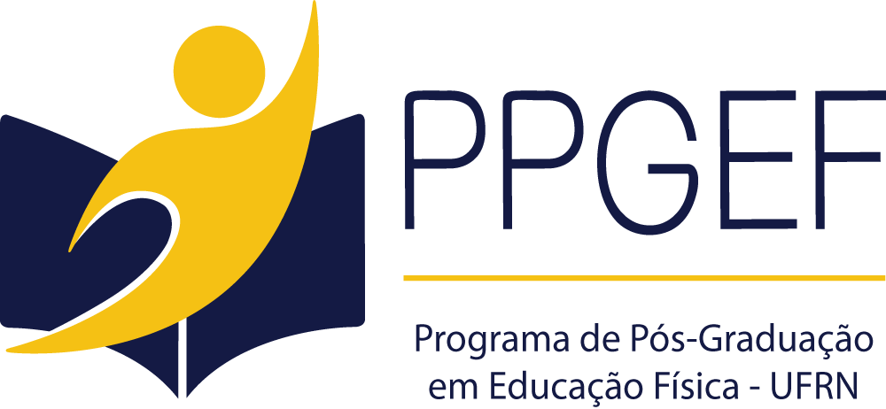 Logotipo: PPGEF - Programa de Pós Graduação em Educação Física